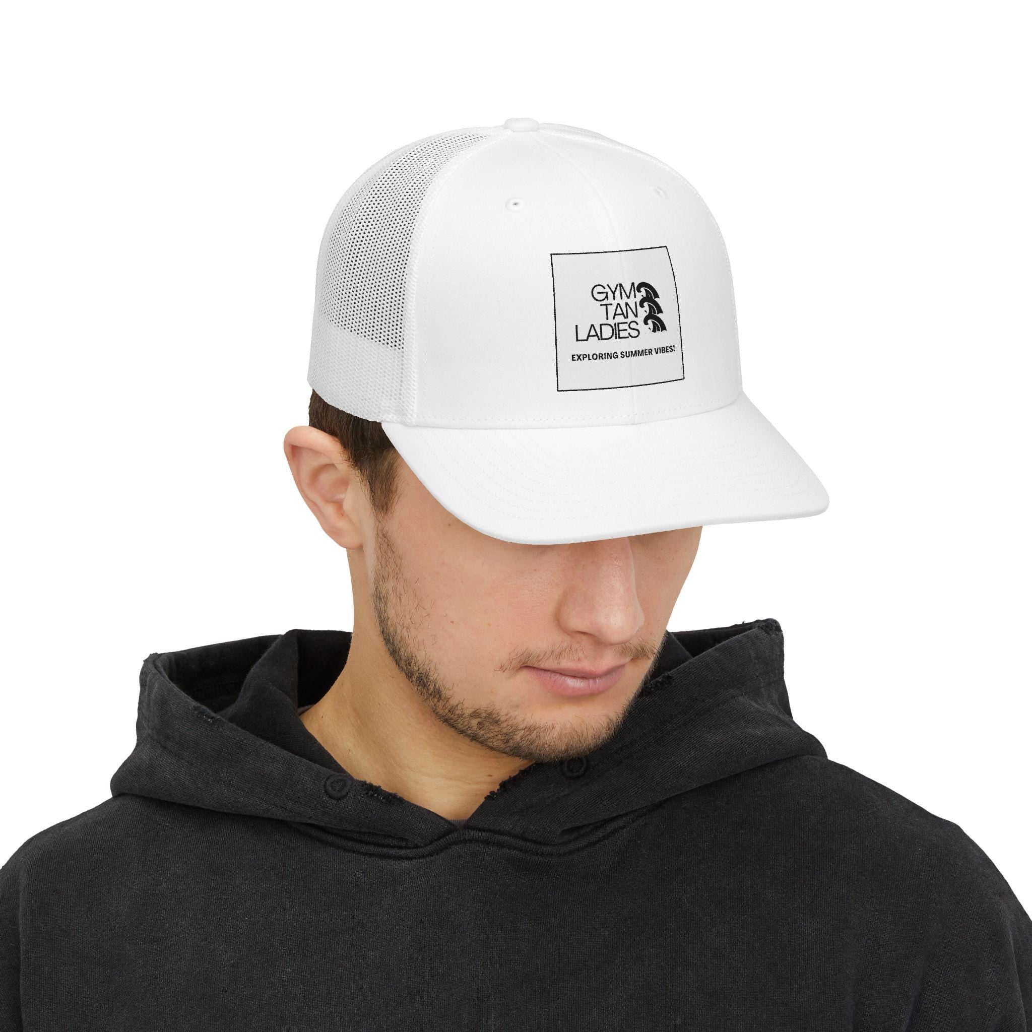 Gym Tan Snapback Trucker Hat