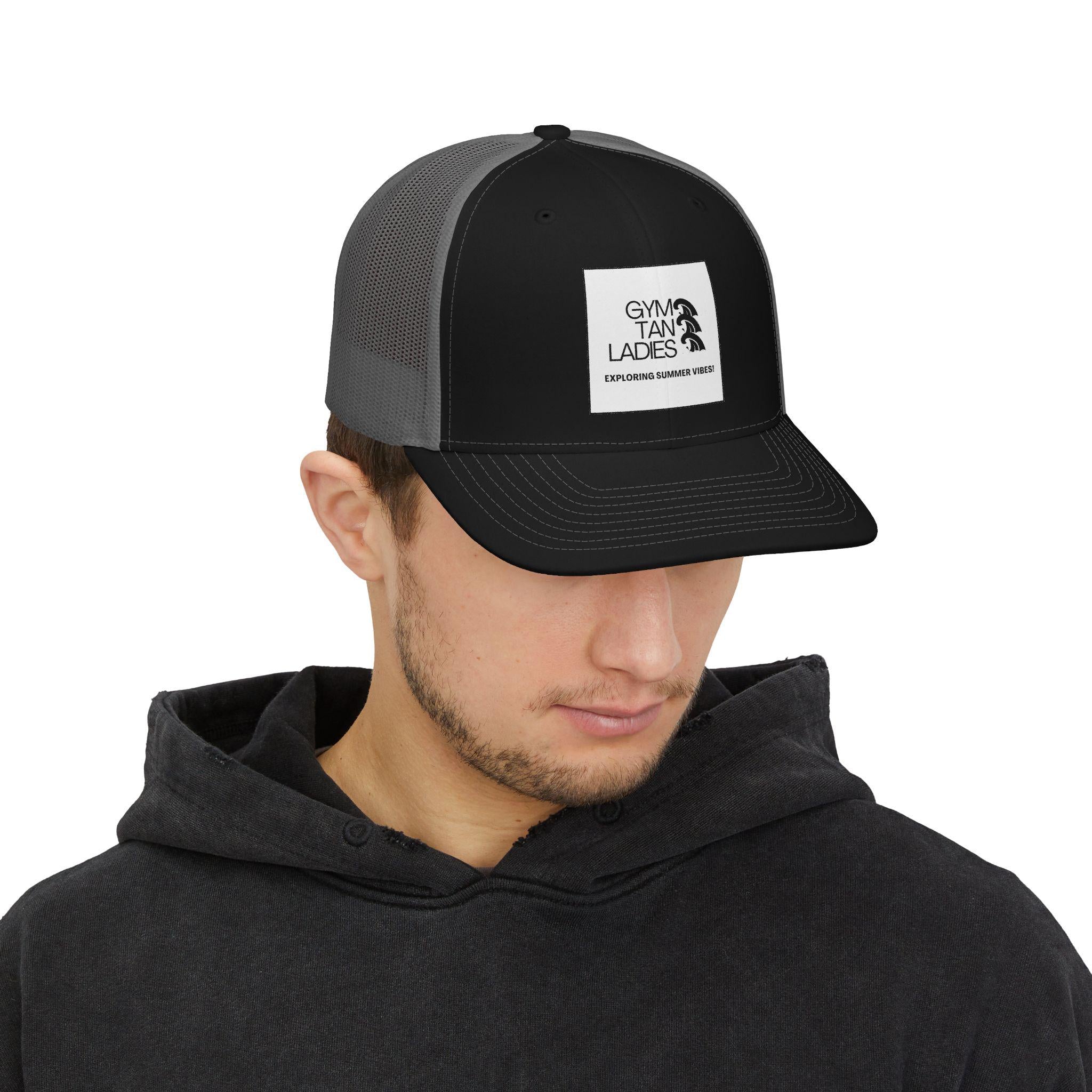 Gym Tan Snapback Trucker Hat
