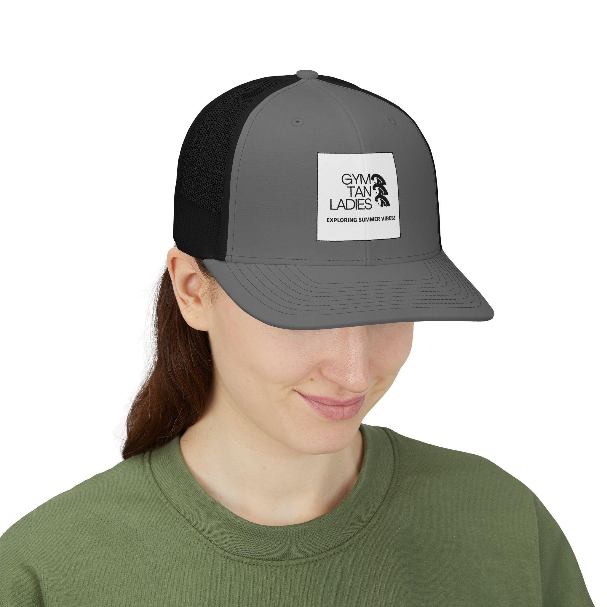 Gym Tan Snapback Trucker Hat
